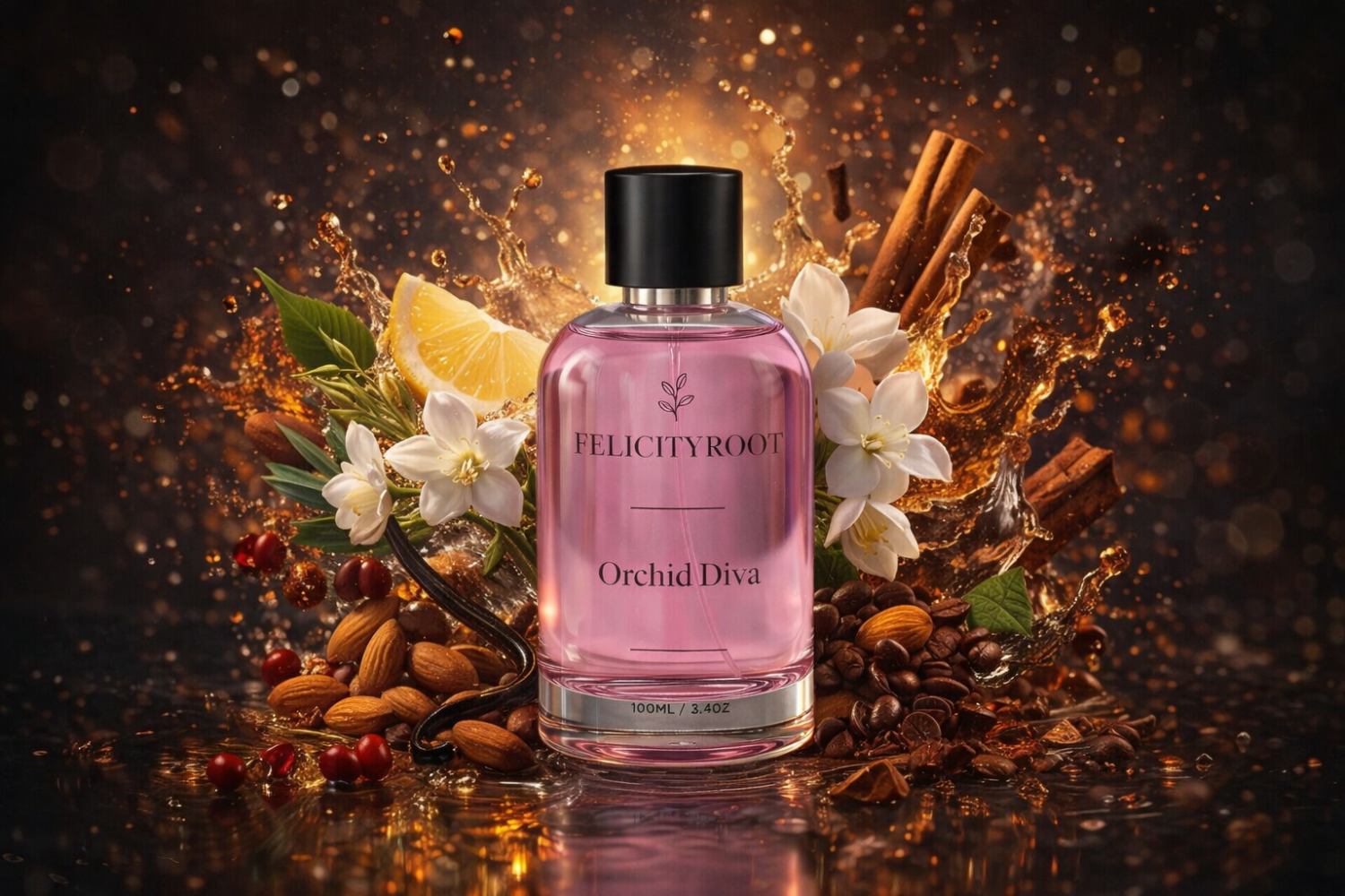 ORCHID DIVA - Eau De Parfum For Women | 100ml |Floral sophistication with graceful charm